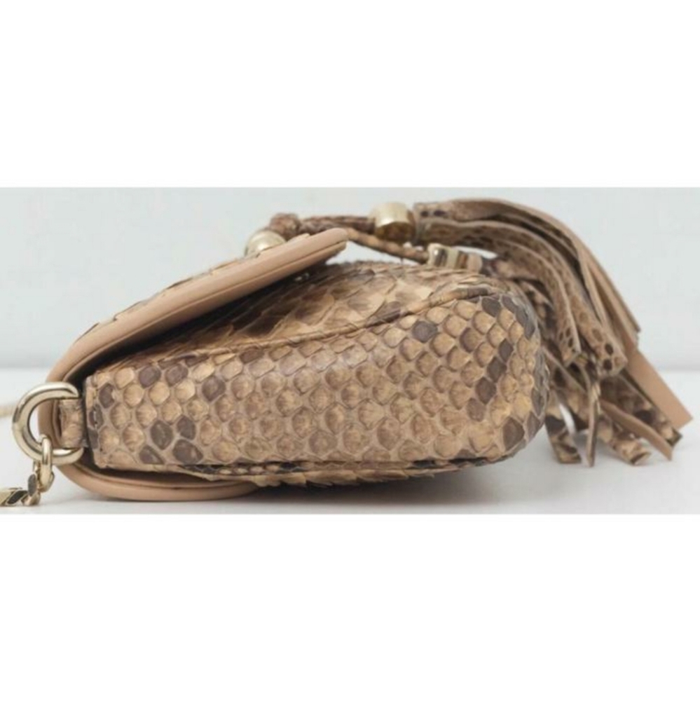 GUCCI Marrakech Python Chain Shoulder Bag - Picture 11 of 12